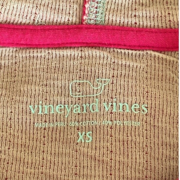 Vineyard Vines Women’s lined Hot Pink Pullover Hoodie Size XS - Picture 7 of 10